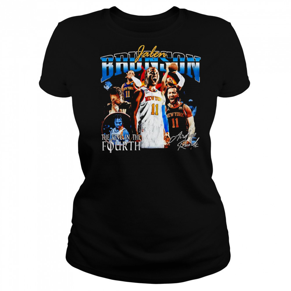 Jalen Brunson the King in the Fourth shirt Women's T-shirt