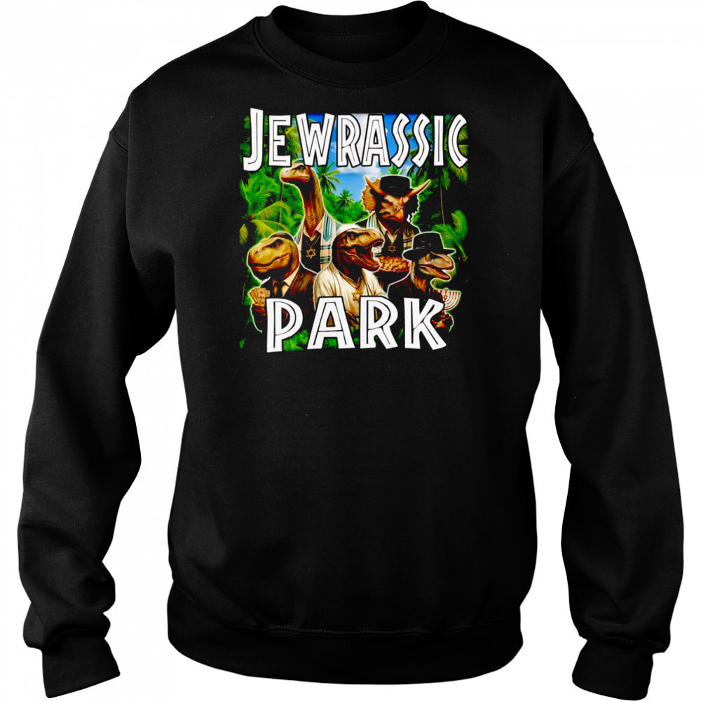 Jewrassic Park Dinosaurs shirt Hoodie