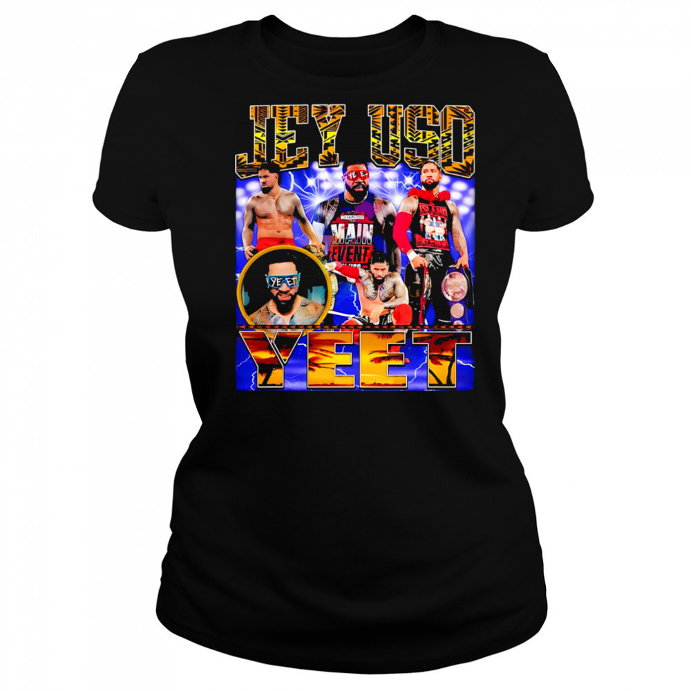 Jey Uso Yeet Wrestler Sublimation graphic shirt Women's T-shirt