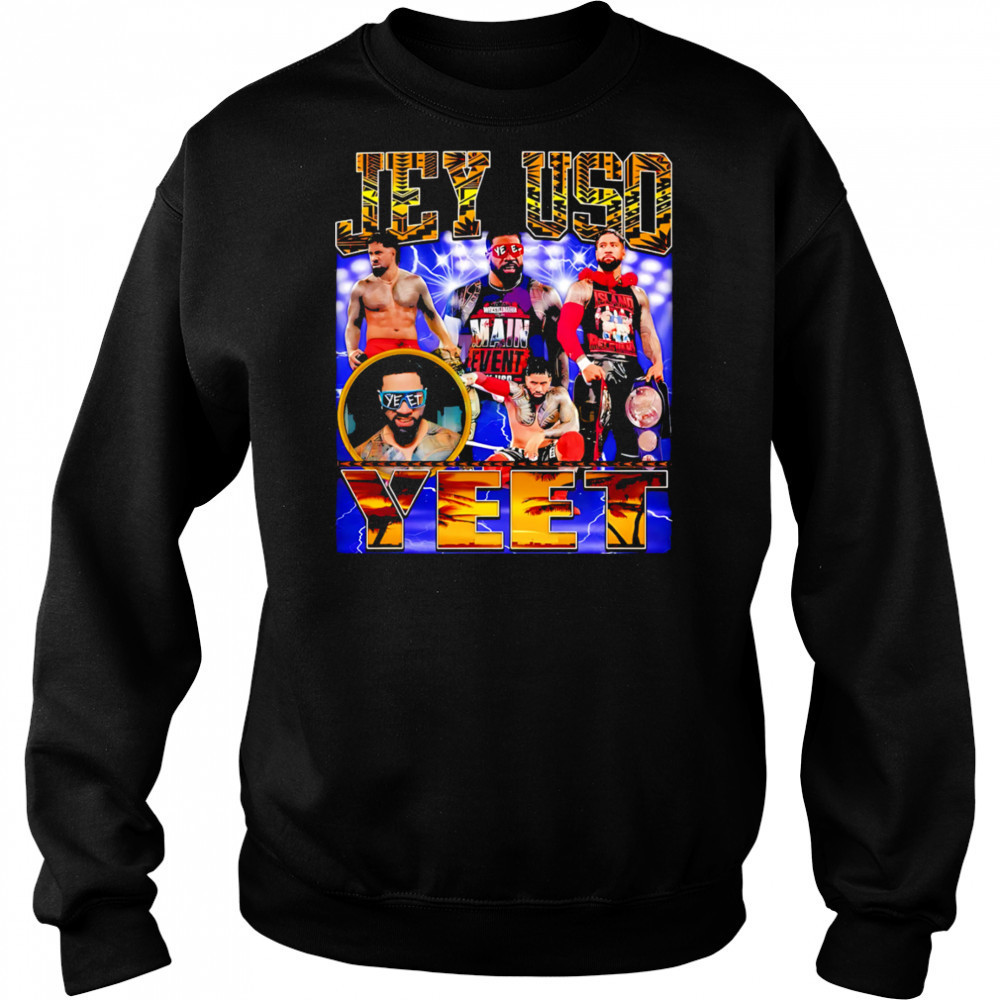 Jey Uso Yeet Wrestler Sublimation graphic shirt Hoodie