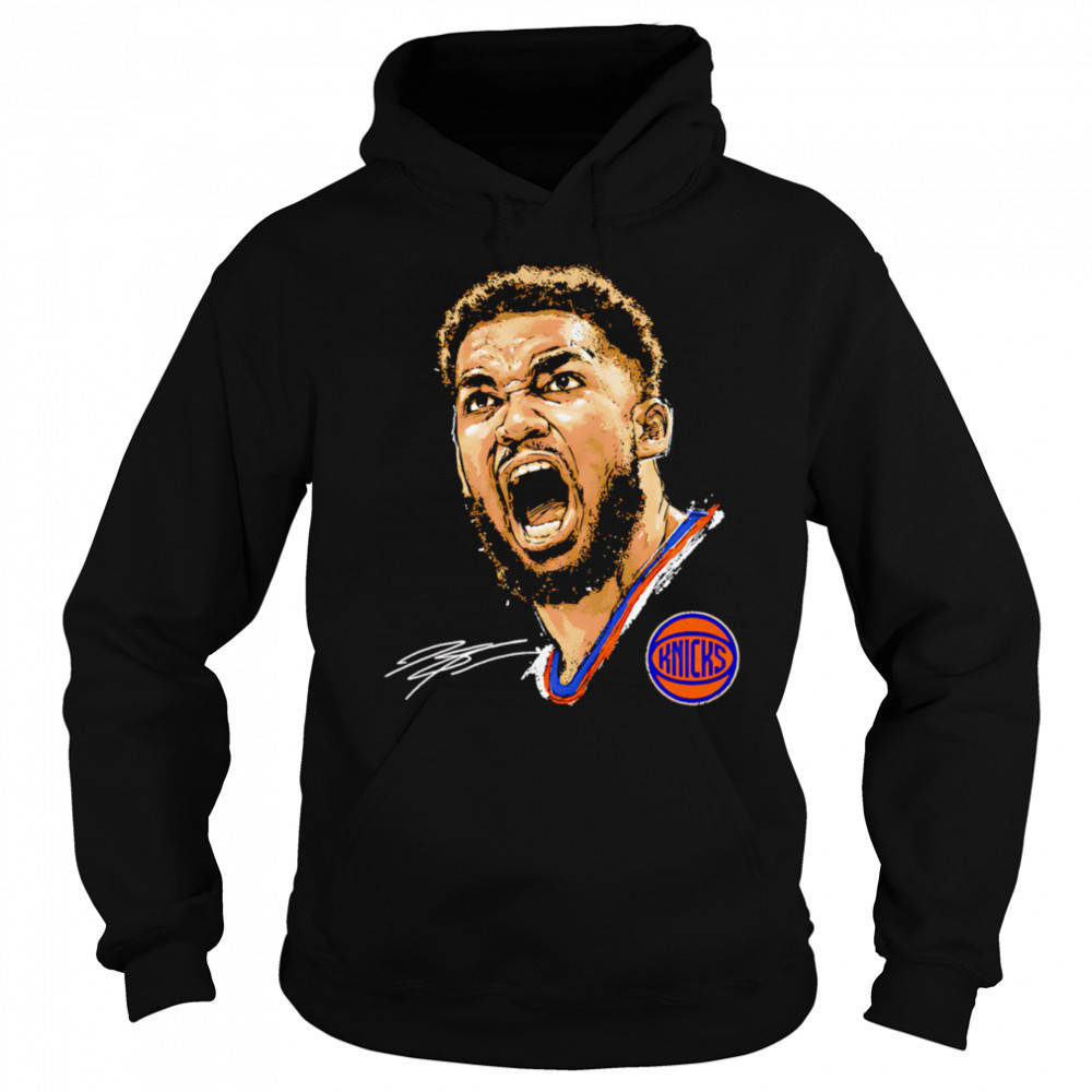 Karl-Anthony Towns New York Knicks Portrait shirt Sweatshirt