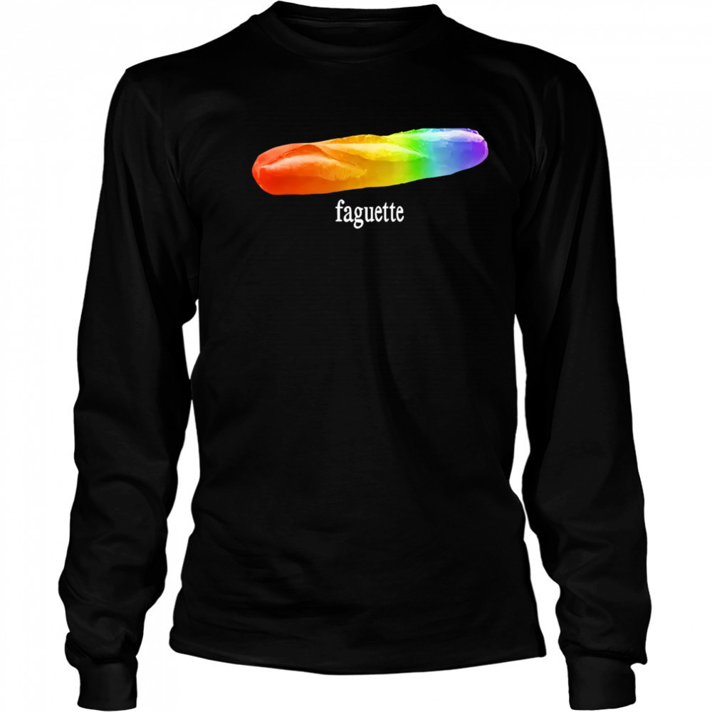 LGBT Baguette shirt Long Sleeved