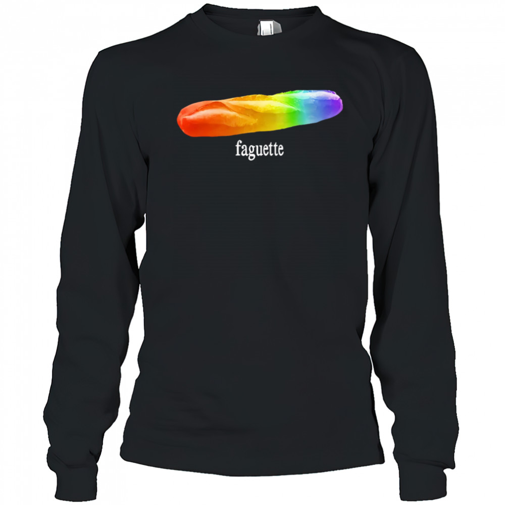 LGBT Baguette shirt Long Sleeved