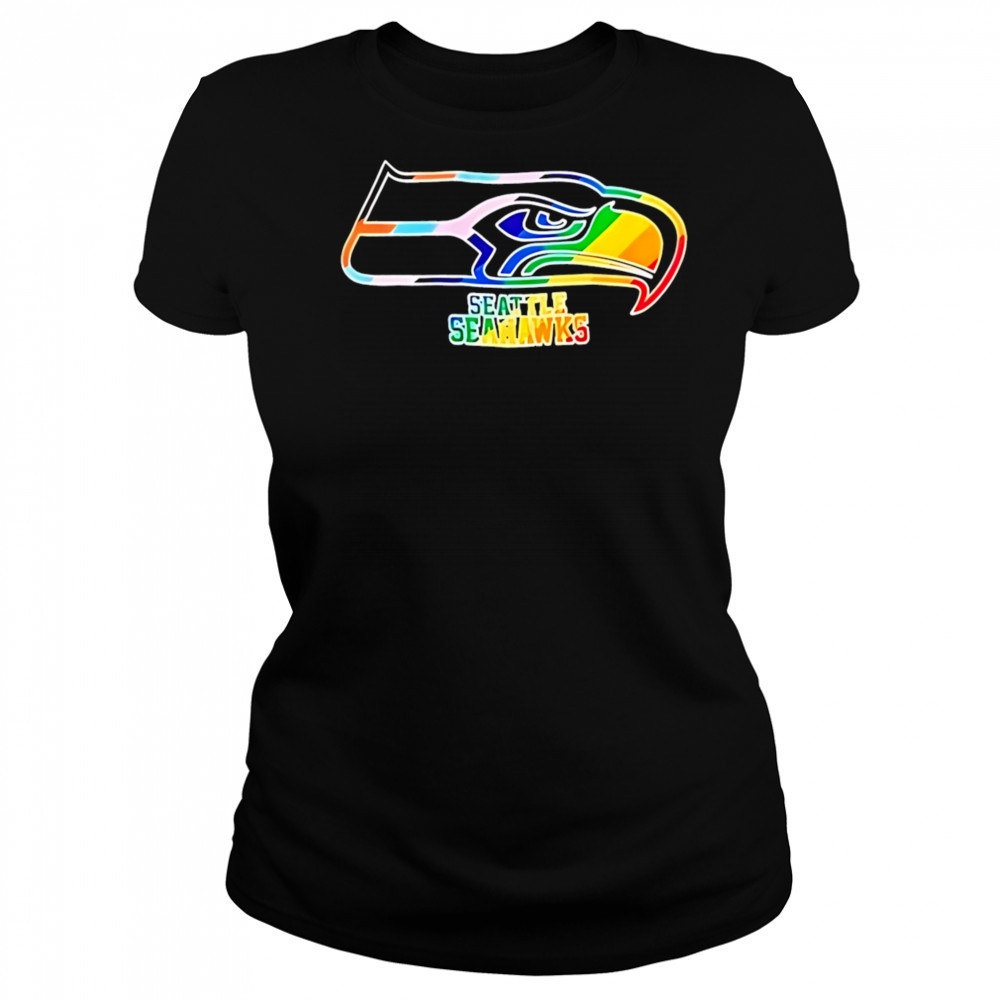 LGBT Pride Seattle Seahawks shirt Women's T-shirt