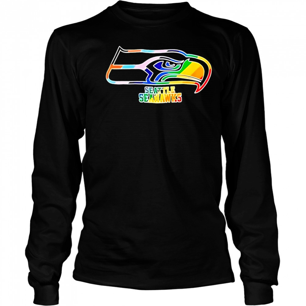 LGBT Pride Seattle Seahawks shirt Long Sleeved