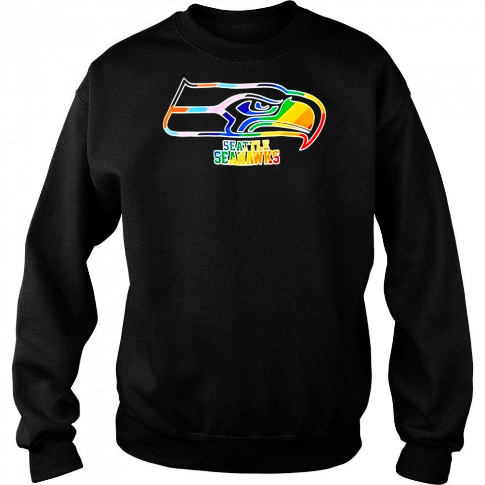 LGBT Pride Seattle Seahawks shirt Hoodie