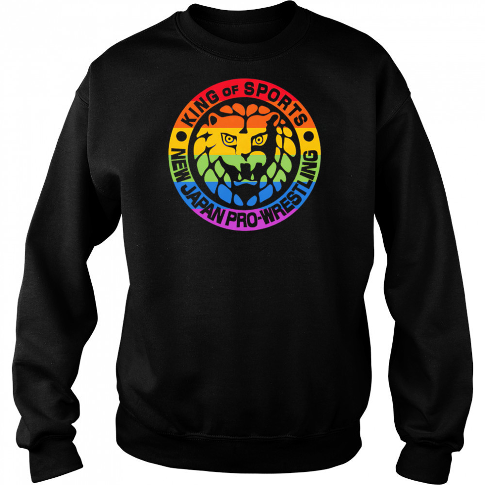 Lion Mark Pride King of sports new Japan pro wrestling shirt Hoodie