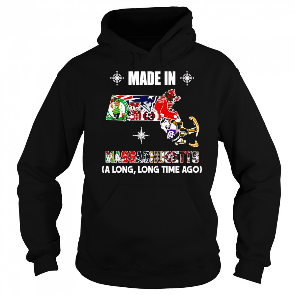 Made in Massachusetts a long long time ago shirt Sweatshirt