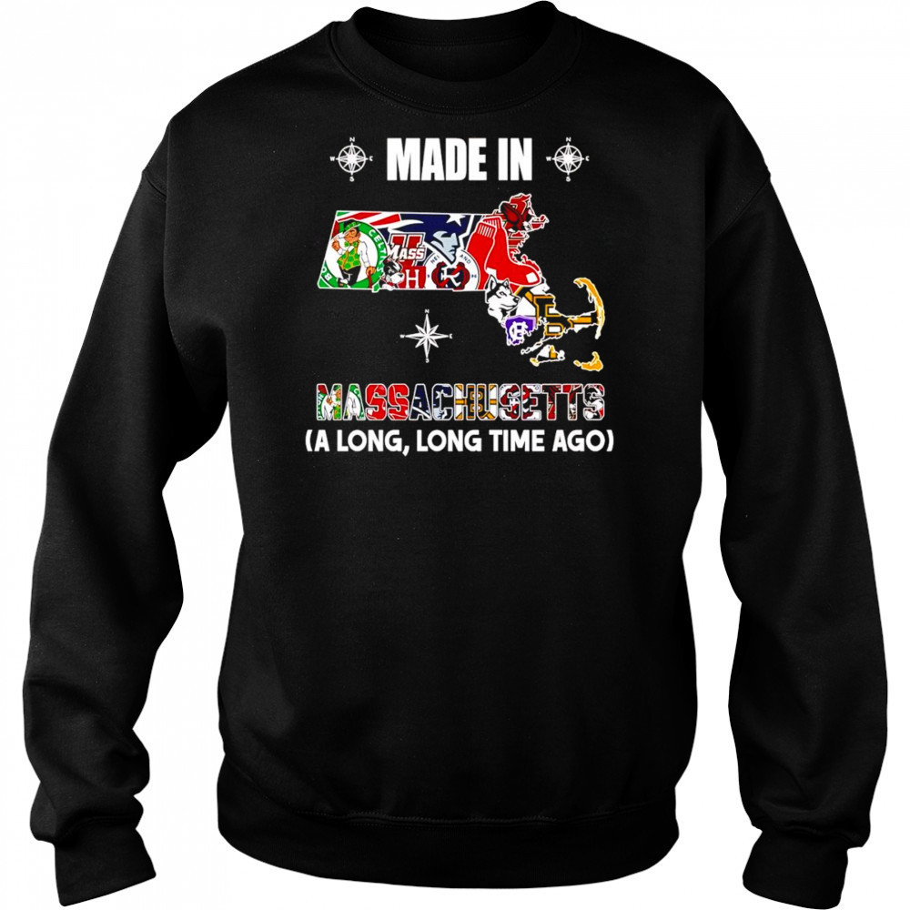 Made in Massachusetts a long long time ago shirt Hoodie
