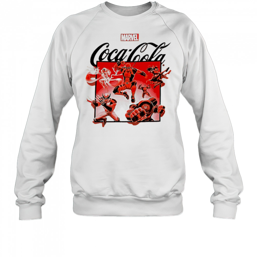 Marvel Coca cola shirt Sweatshirt
