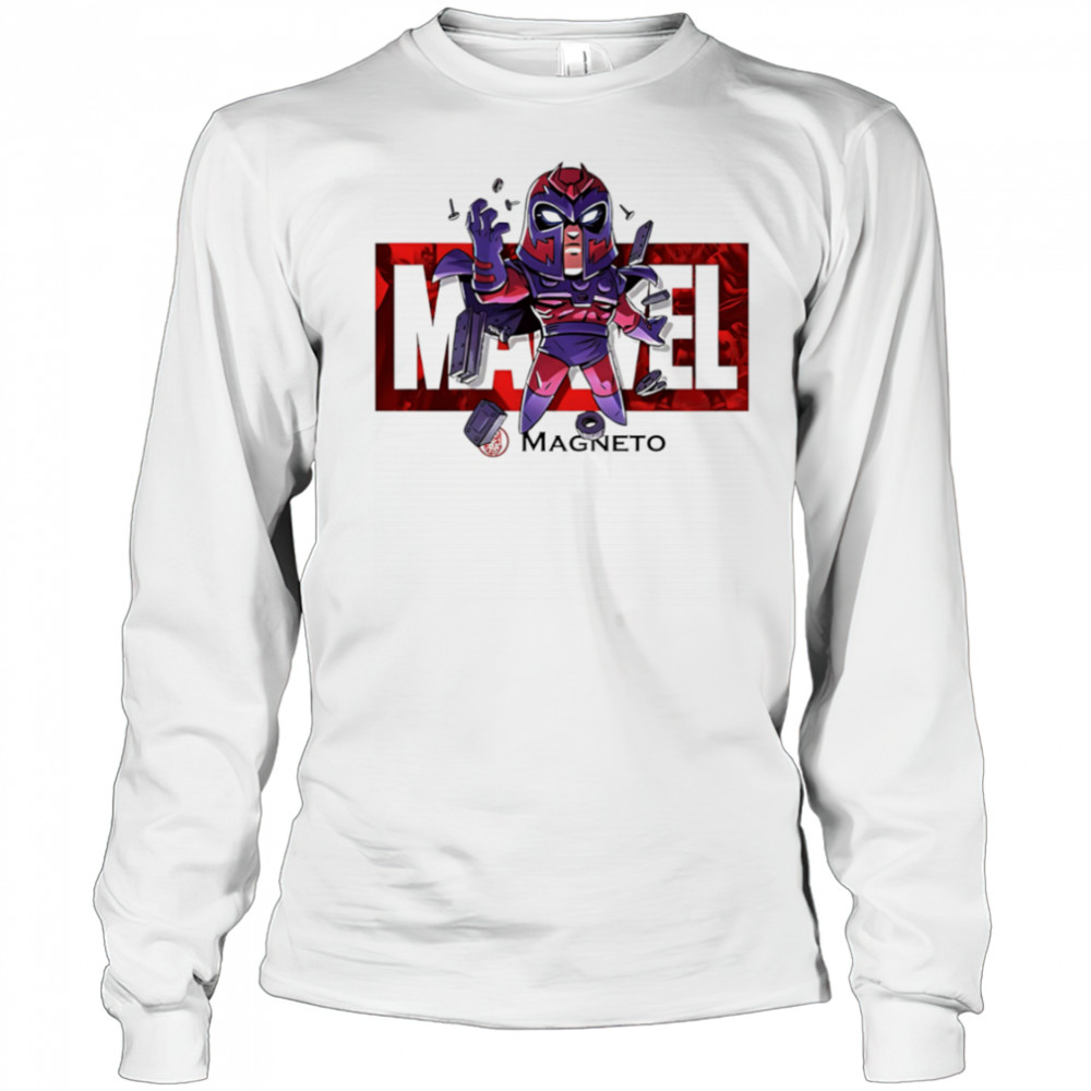 Marvel magneto cute cartoon shirt Long Sleeved
