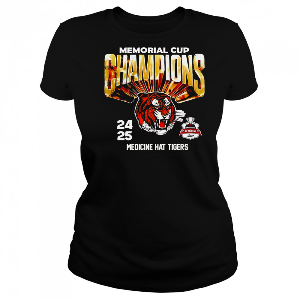 Memorial Cup Champions 2024 2025 Medicine Hat Tigers Shirt Women's T-shirt