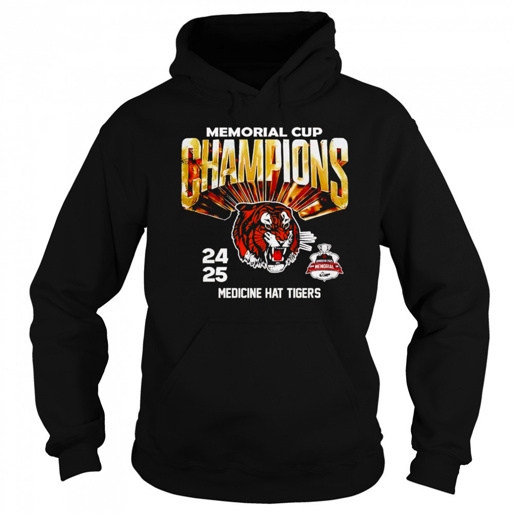 Memorial Cup Champions 2024 2025 Medicine Hat Tigers Shirt Sweatshirt