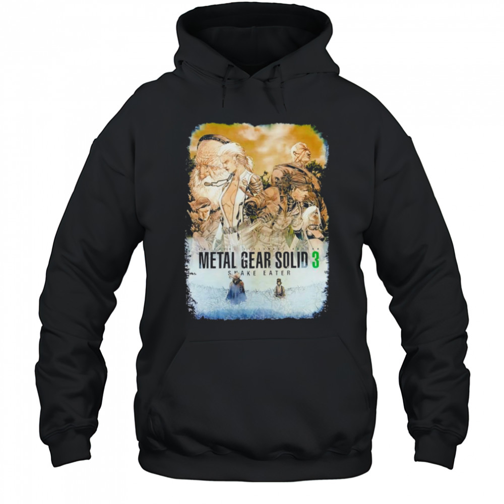 Metal Gear Solid 3 snake eater shirt Hoodie