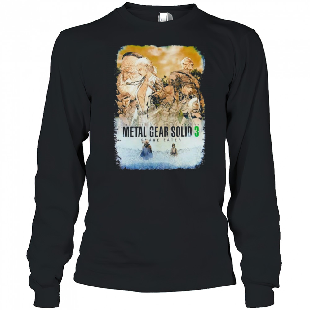 Metal Gear Solid 3 snake eater shirt Long Sleeved