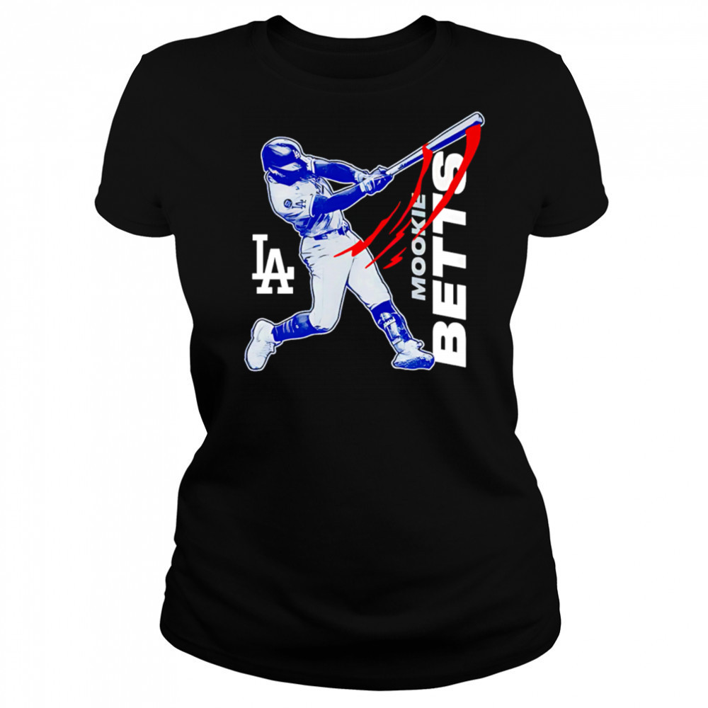 Mookie Betts Royal Los Angeles Baseball Player shirt Women's T-shirt
