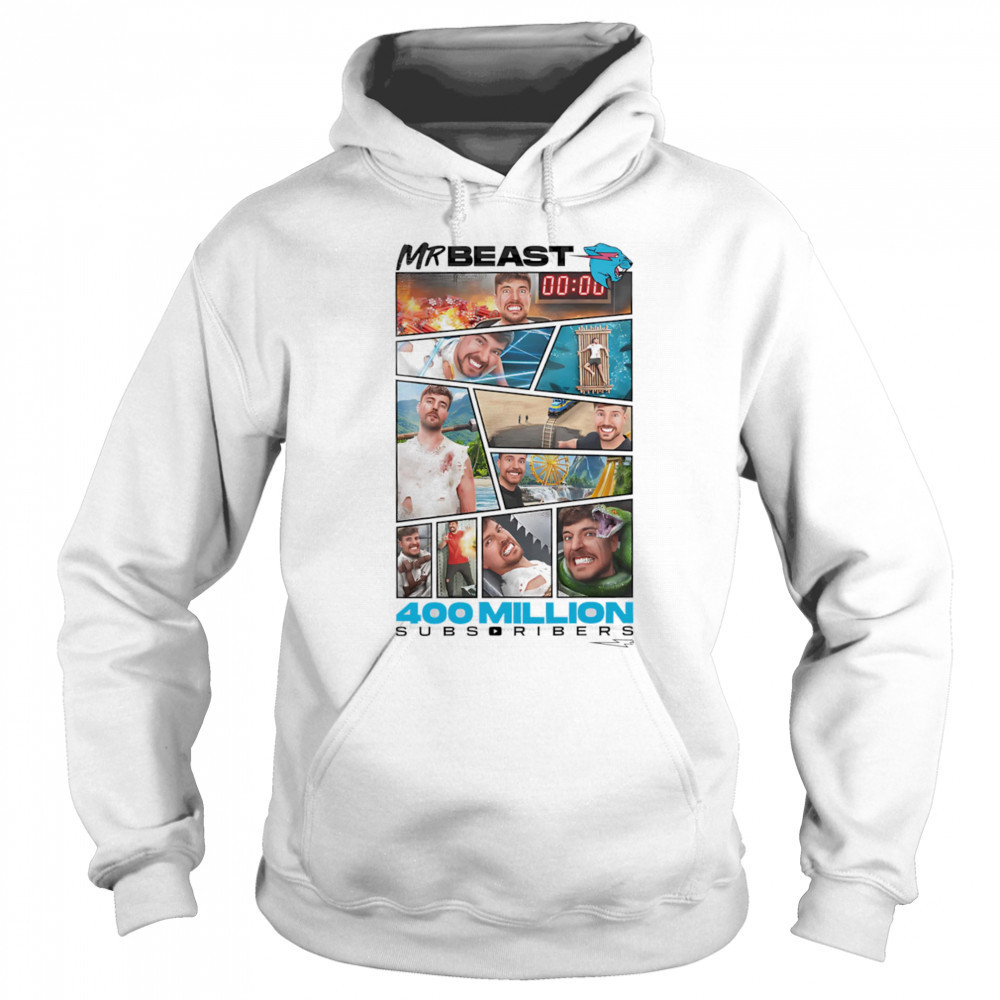 Mr Beast 400 Million Subscribers shirt Sweatshirt