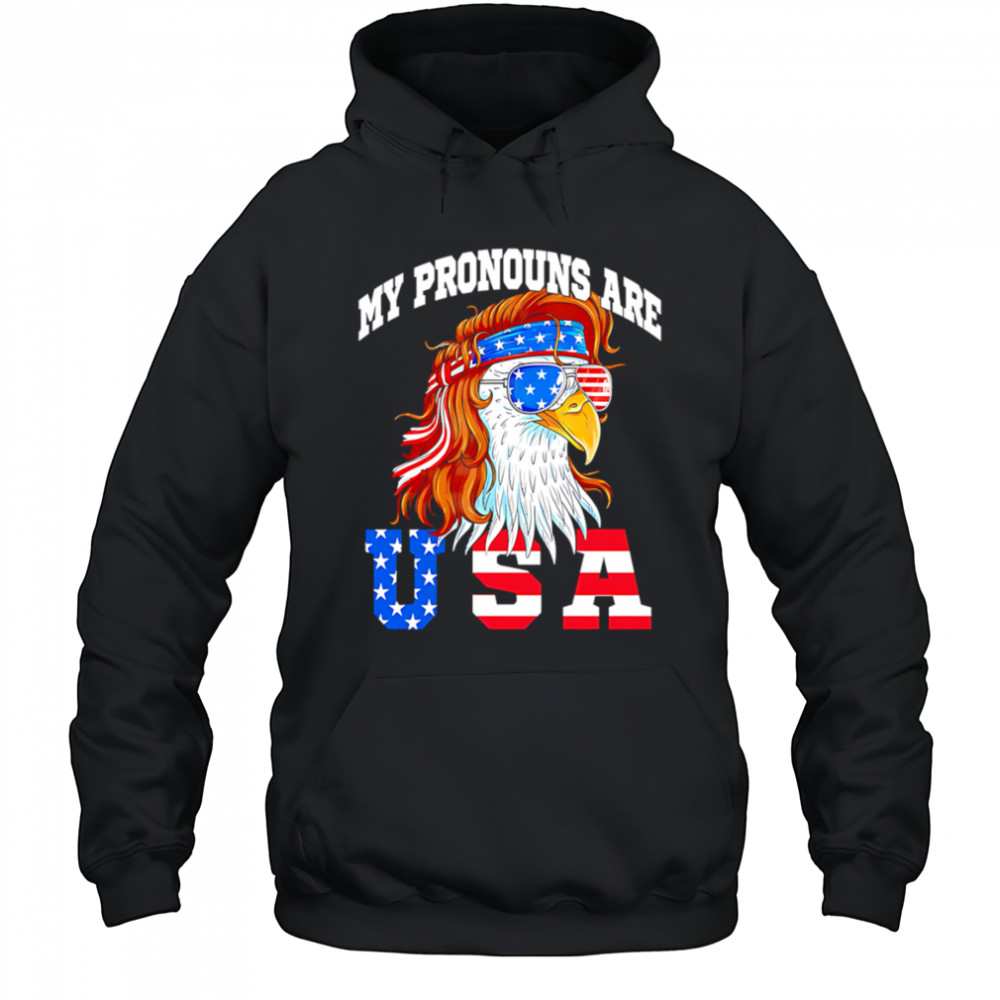 My Pronouns Are Usa shirt Hoodie