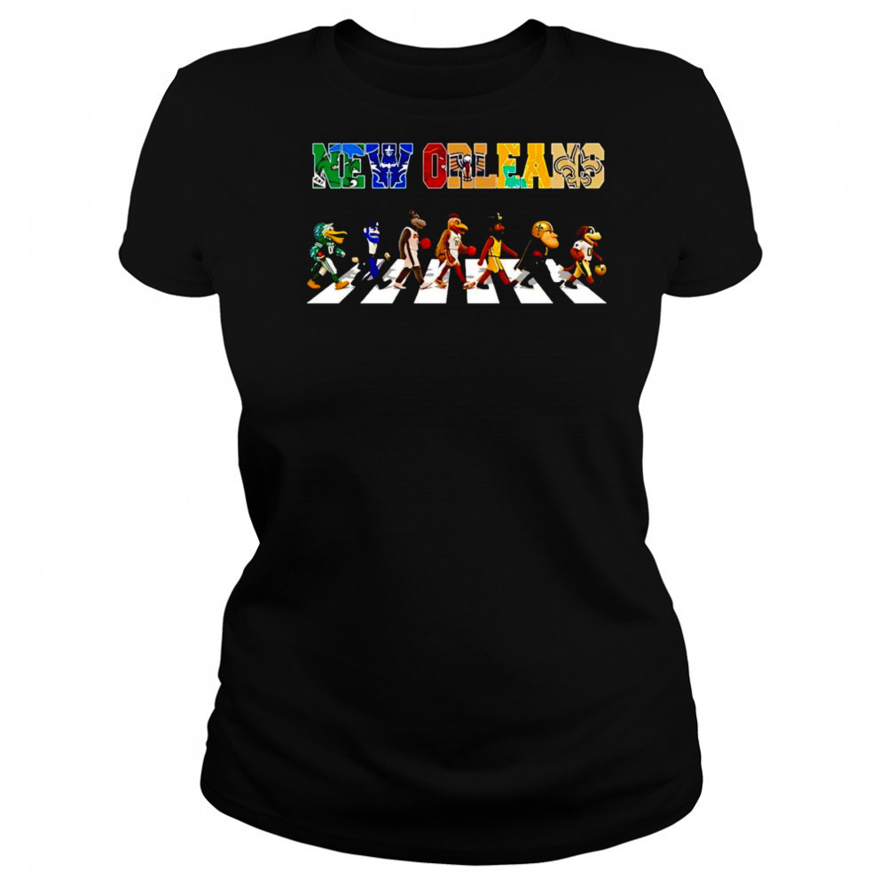 New Orleans Abbey Road mascot shirt Women's T-shirt