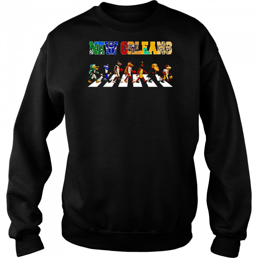 New Orleans Abbey Road mascot shirt Hoodie
