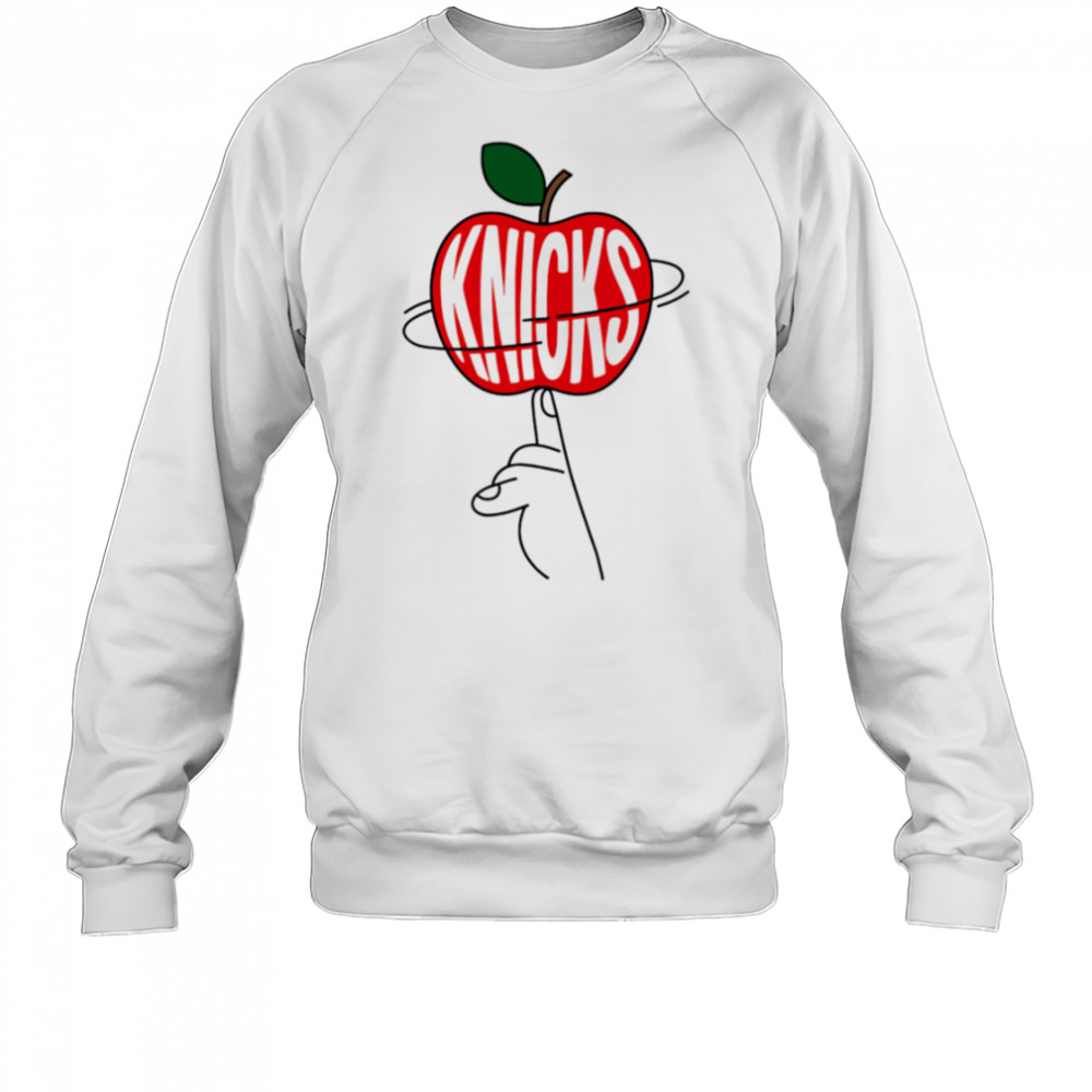 New York Knicks apple shirt Sweatshirt