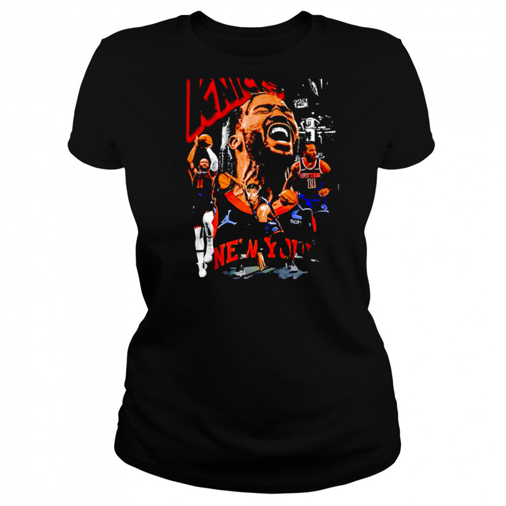 New York Knicks Brunson On Shaka Heavyweight Garment Dyed shirt Women's T-shirt