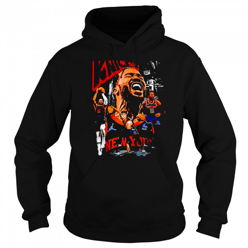 New York Knicks Brunson On Shaka Heavyweight Garment Dyed shirt Sweatshirt