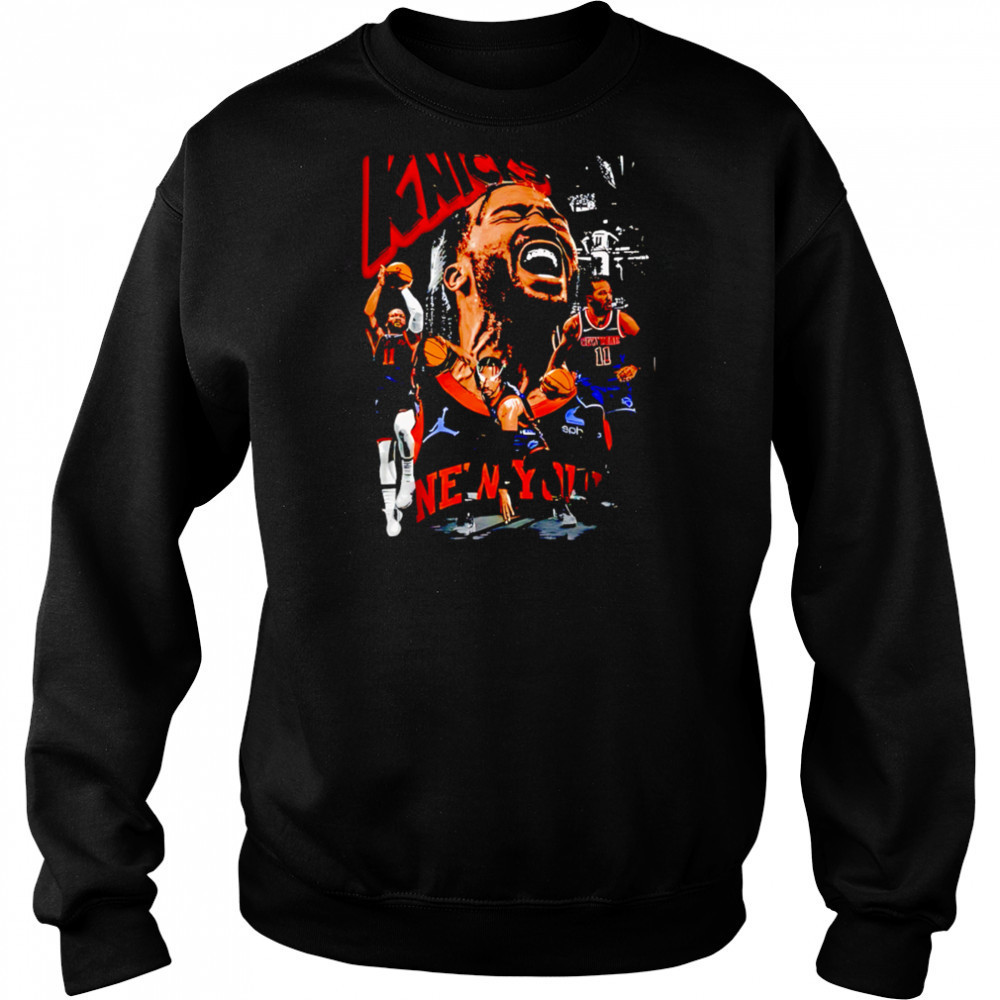 New York Knicks Brunson On Shaka Heavyweight Garment Dyed shirt Hoodie