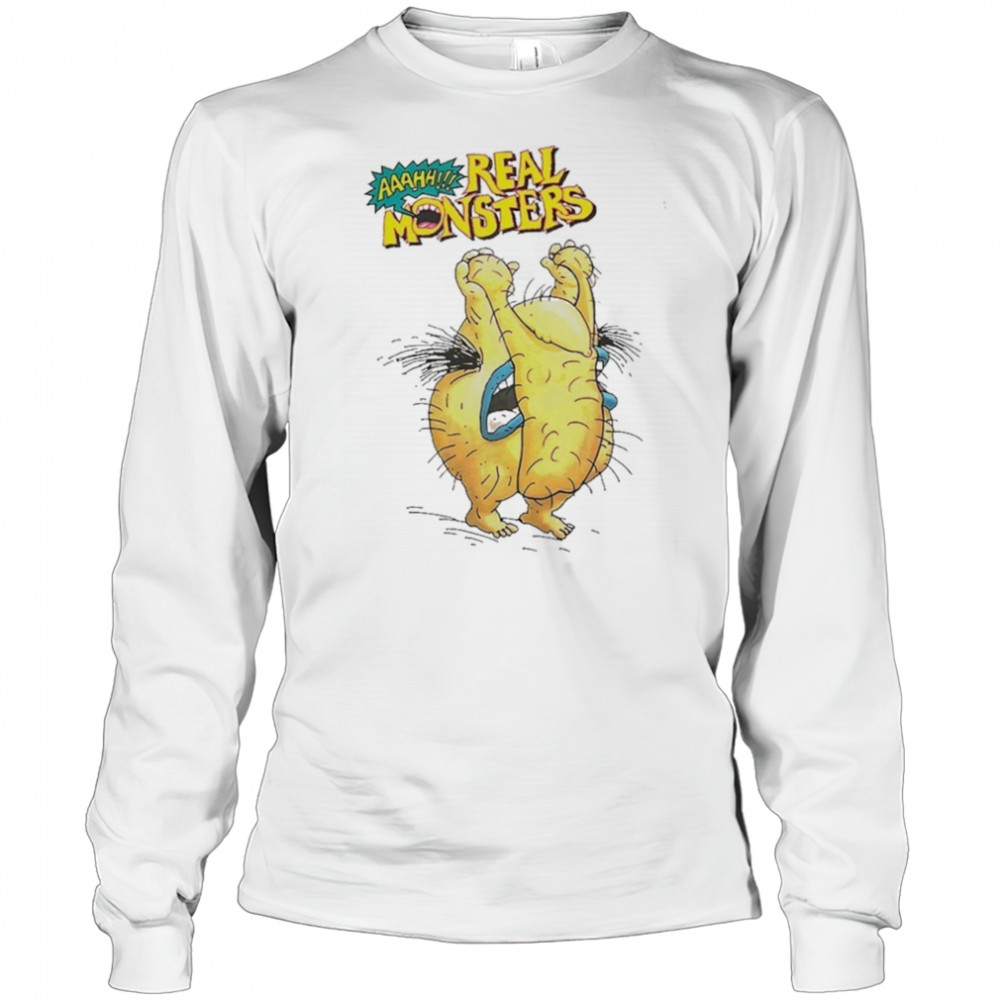 Nickelodeon Real Monsters Vintage Shirt Long Sleeved