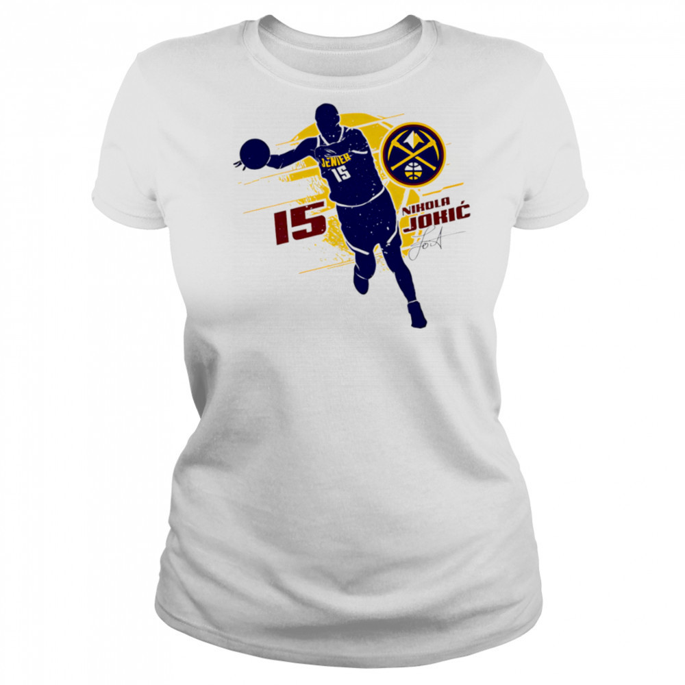 Nikola Jokic Denver Nuggets Silhouette shirt Women's T-shirt