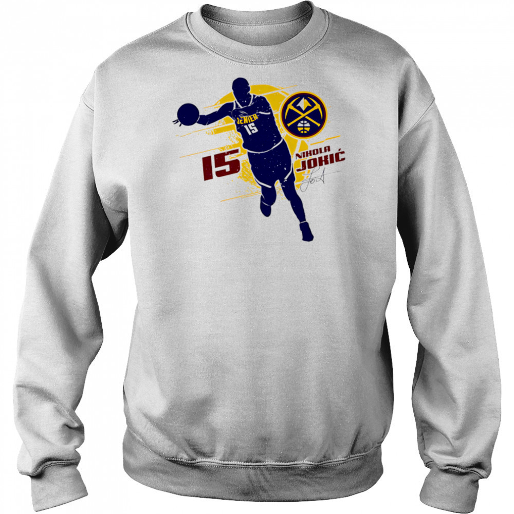 Nikola Jokic Denver Nuggets Silhouette shirt Hoodie