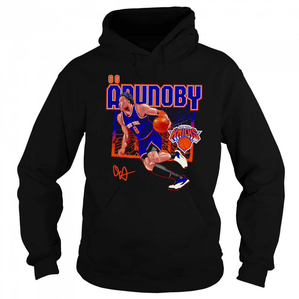 OG Anunoby New York Knicks Shattered shirt Sweatshirt