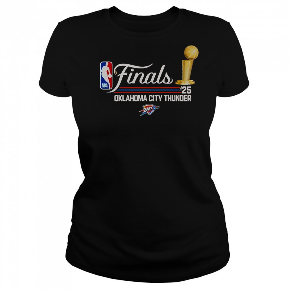 Oklahoma City Thunder NBA Finals Script T-Shirt Women's T-shirt