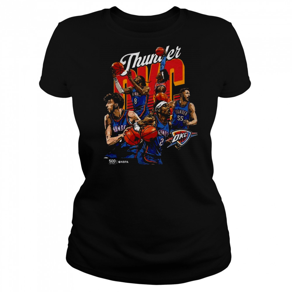 Oklahoma City Thunder Starting 5 Shirt Women's T-shirt