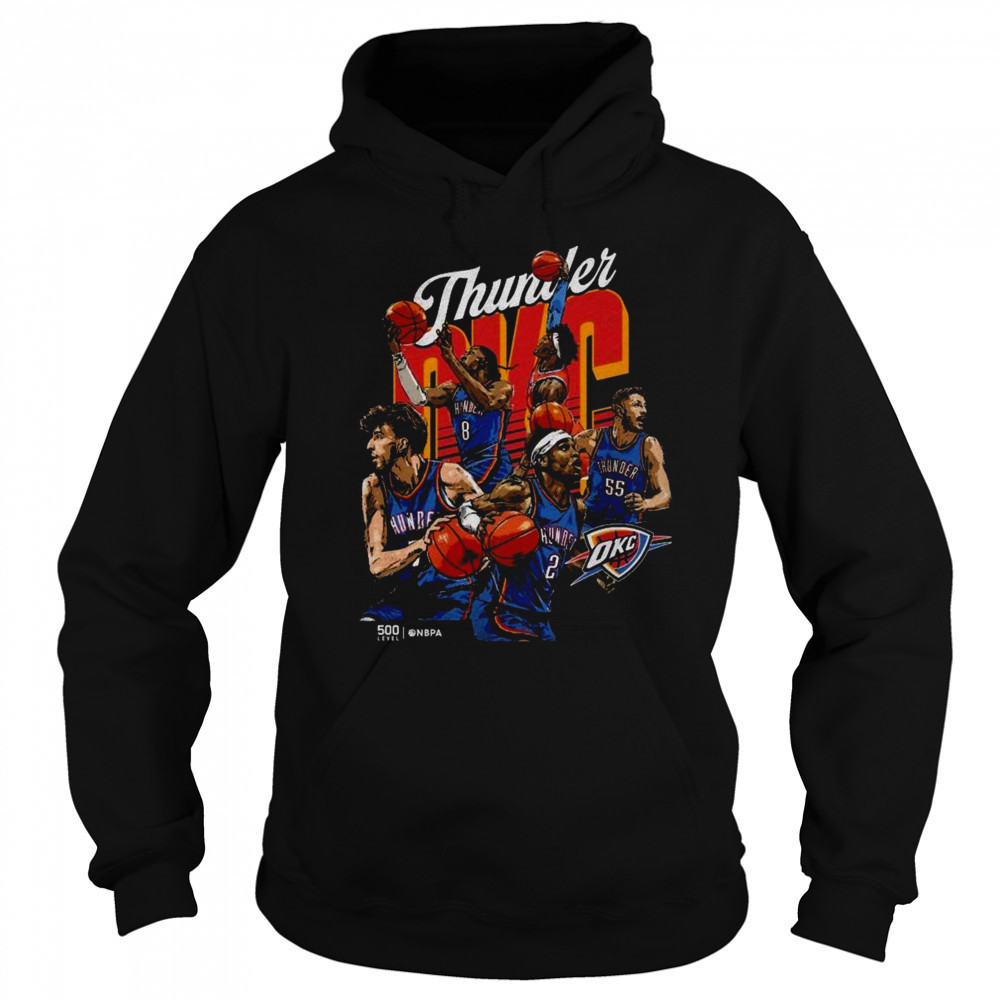 Oklahoma City Thunder Starting 5 Shirt Sweatshirt