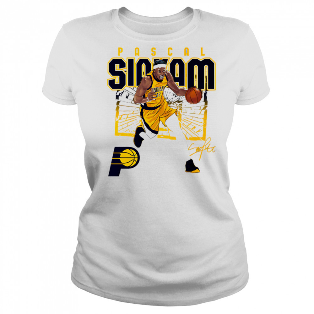 Pascal Siakam Indiana Pacers Shattered shirt Women's T-shirt