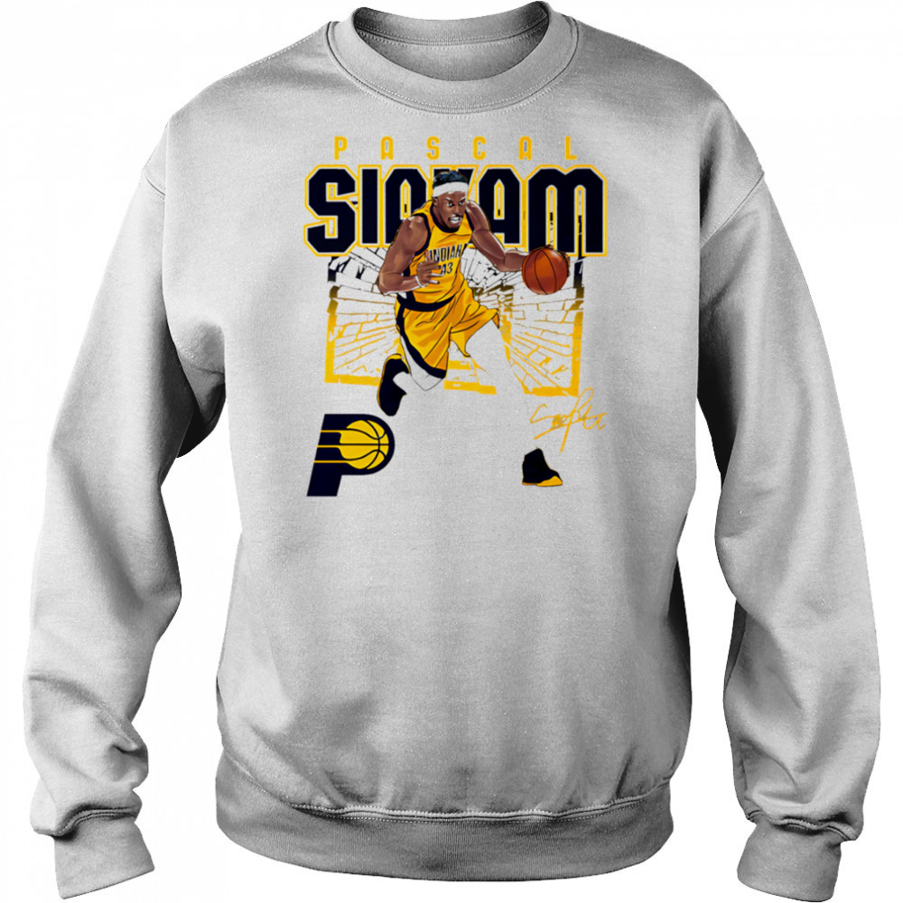 Pascal Siakam Indiana Pacers Shattered shirt Hoodie