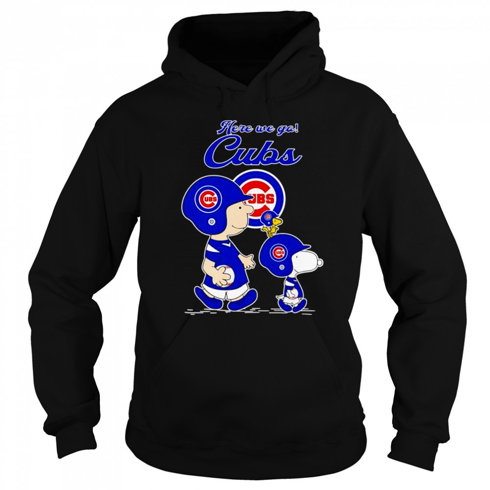 Peanuts here we go Chicago Cubs shirt Sweatshirt