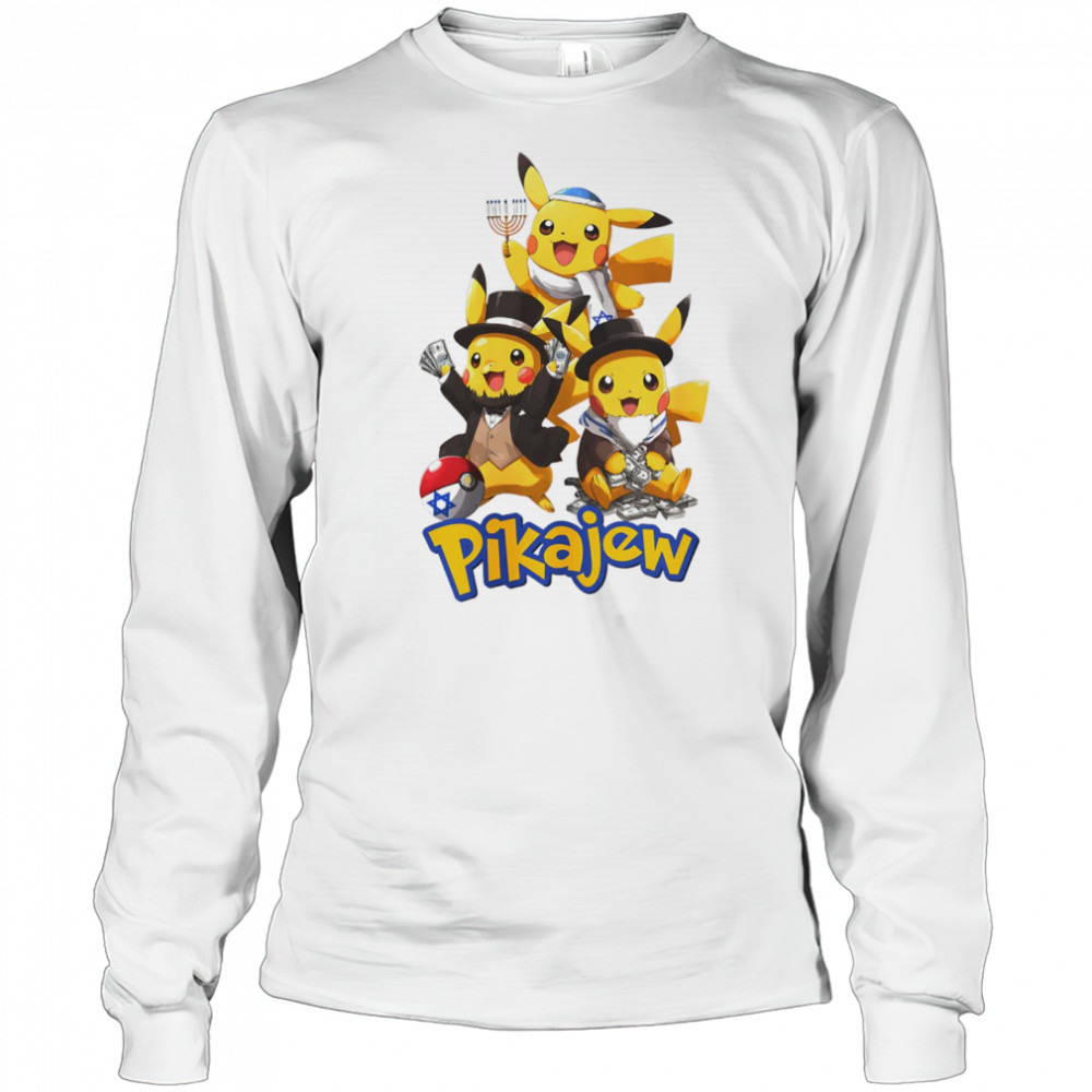 Pikajew Pikachu Pokemon shirt Long Sleeved