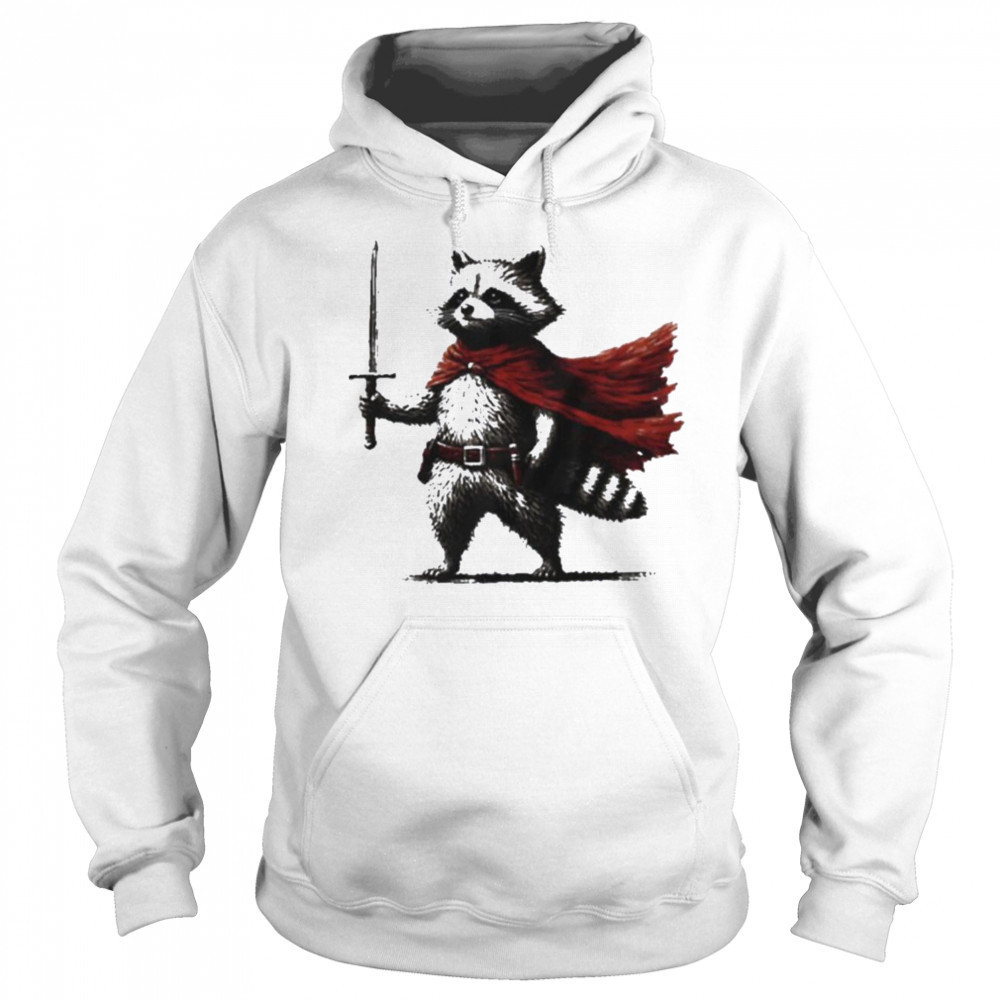 Raccoon knight vintage shirt Sweatshirt