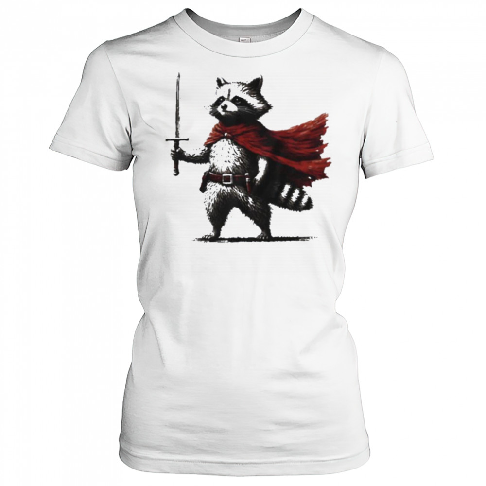 Raccoon knight vintage shirt Women's T-shirt