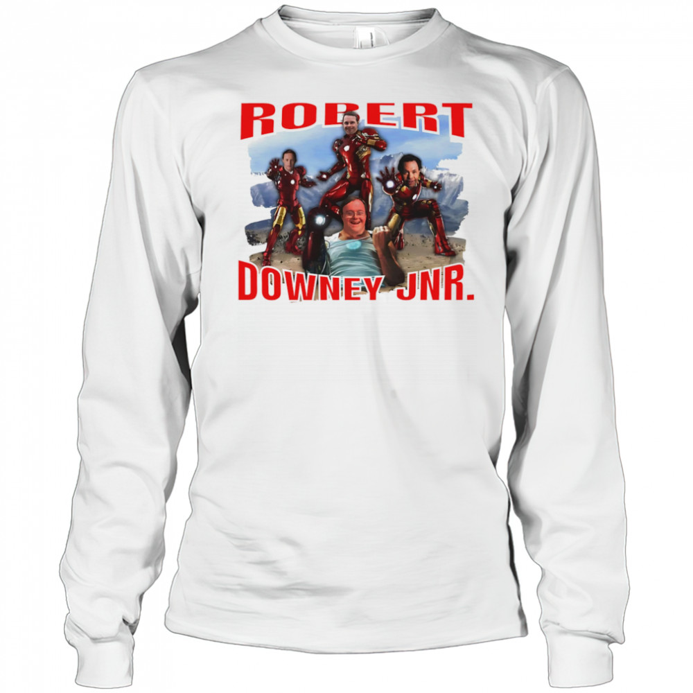 Robert Downey Jnr shrit Long Sleeved