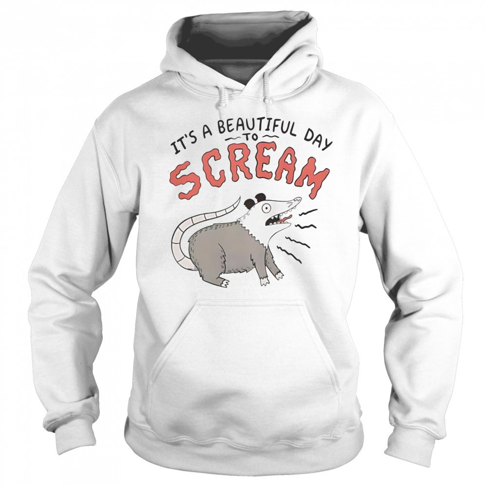 Screaming Possum It’s A Beautiful Day T-Shirt Sweatshirt
