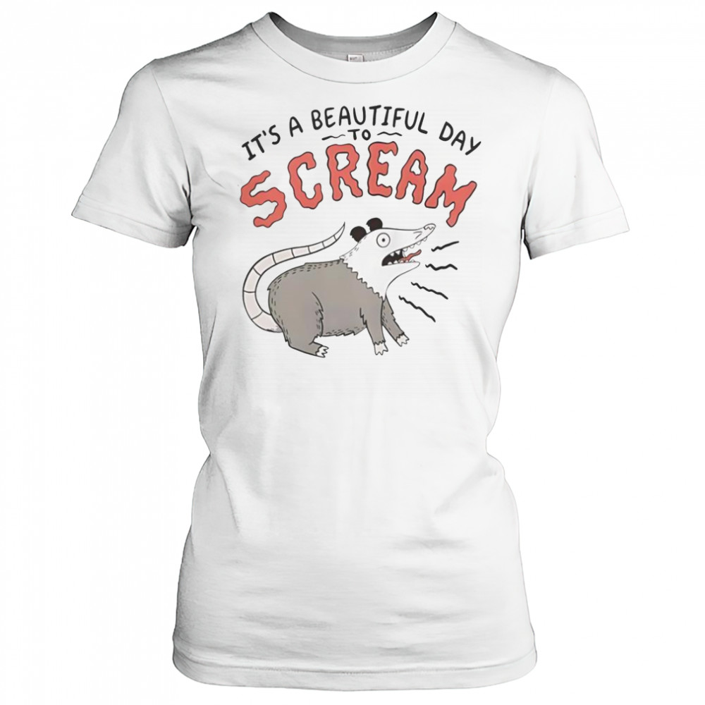 Screaming Possum It’s A Beautiful Day T-Shirt Women's T-shirt