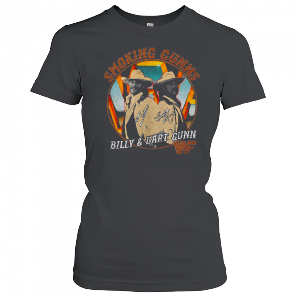Smoking Gunns Billy and Bart Gunn signatures shirt Women's T-shirt