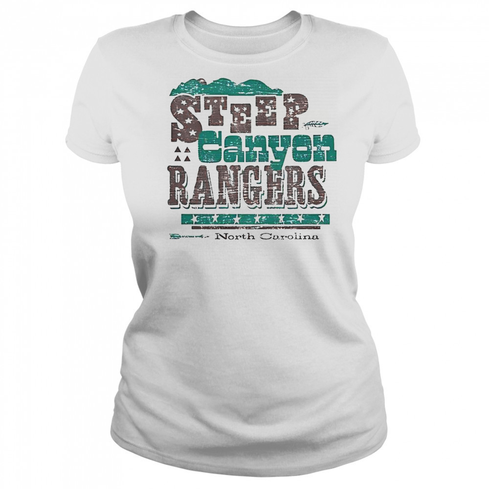 Steep Canyon Rangers Letter Press North Carolina T-Shirt Women's T-shirt