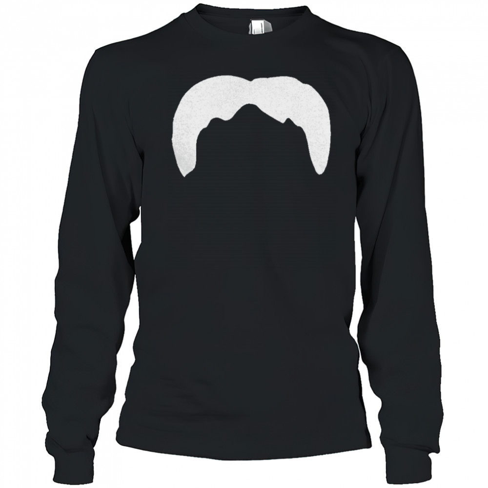 Steve Prefontaine Mustache shirt Long Sleeved