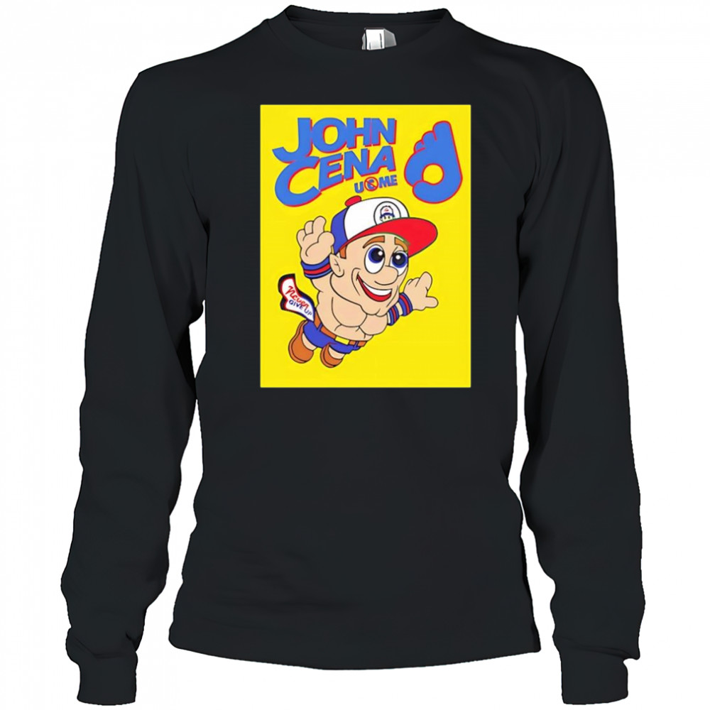 Super Mario John Cena U can’t see me shirt Long Sleeved