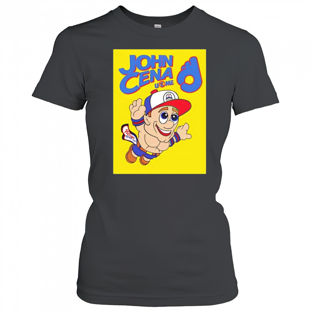 Super Mario John Cena U can’t see me shirt Women's T-shirt