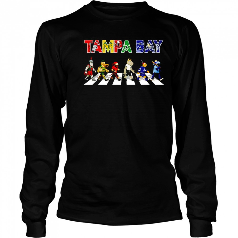 Tampa Bay Abbey Road mascot shirt Long Sleeved
